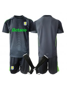 Billige Aston Villa Keeper Hjemmedraktsett Barn 2025-26 Kortermet (+ Korte bukser)